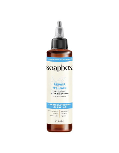 Tratamiento Capilar Reparador Soapbox con Vitamina E y B5 - 142 g