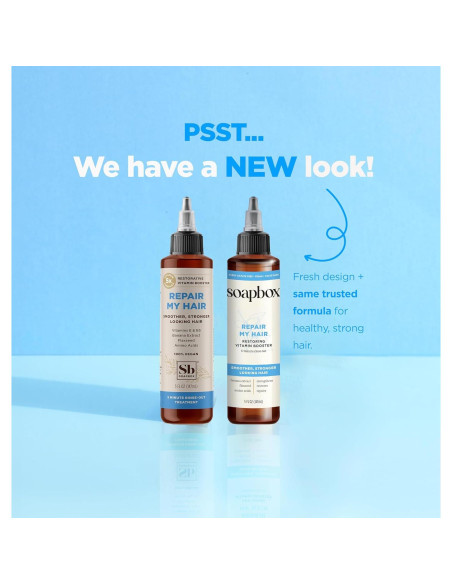 Tratamiento Capilar Reparador Soapbox con Vitamina E y B5 - 142 g