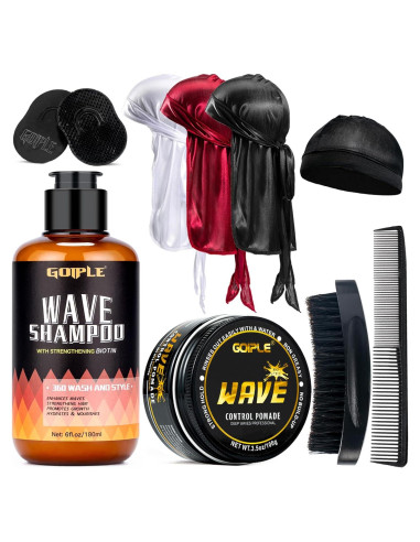 Set de Cuidado para Olas 360 Goiple - Pomada y Champú Hidratante