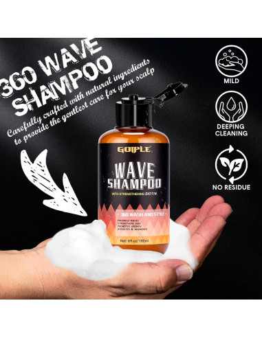 Set de Cuidado para Olas 360 Goiple - Pomada y Champú Hidratante