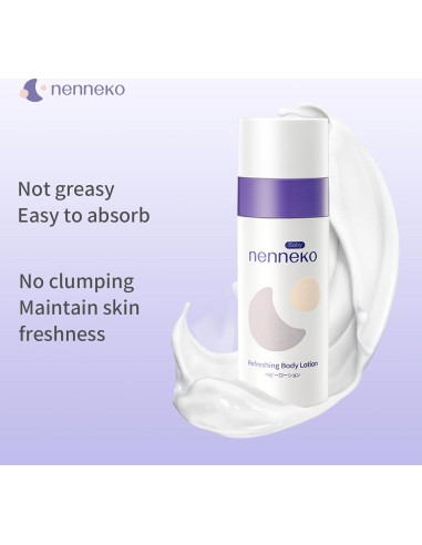 Polvo para Bebés NENNEKO 185g - Natural, Sin Talco, Hidratante