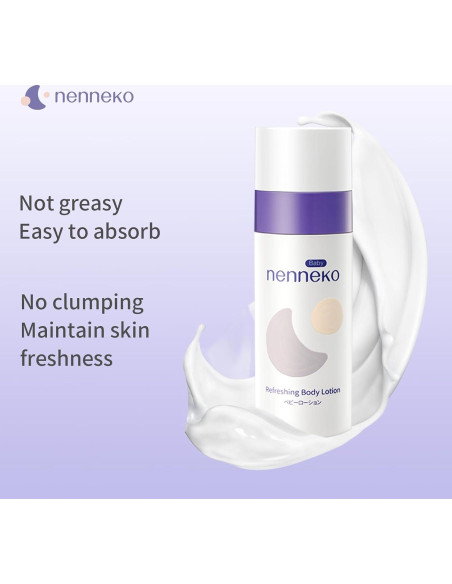 Polvo para Bebés NENNEKO 185g - Natural, Sin Talco, Hidratante