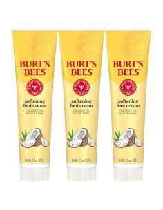Crema para Pies Hidratante Burt's Bees con Aceite de Coco 3x121g