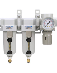 Filtro de Aire PneumaticPlus SAU430-N04DG-MEP 1/2" NPT Drenaje Automático 2