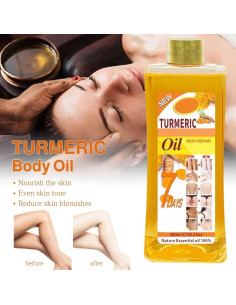 Set de Cuidado de Piel YINGQQ: Jabón y Aceite de Cúrcuma 2