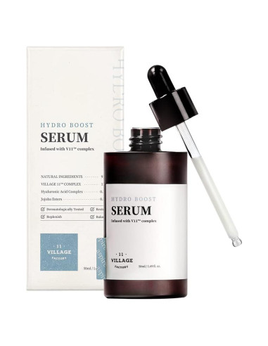 Suero Hidratante Village 11 Factory 50 ml con Ácido Hialurónico