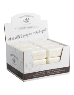 Jabón Pre de Provence Gardenia Blanca 150g - Caja de 18