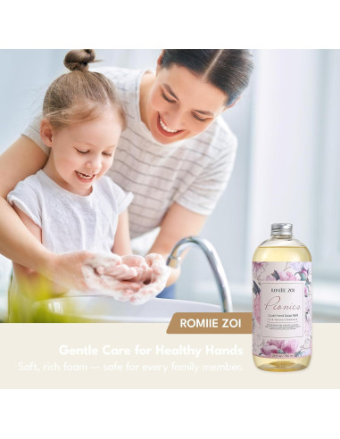 Conjunto de Recargas Jabón de Manos ROMIIE ZOI 3 x 770 ml Peonía