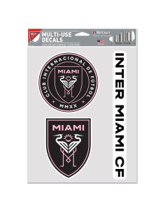Calcomanías Multiuso Fan 3 Pack Wincraft Inter Miami CF