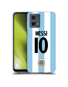 Funda de Gel Suave Head Case Argentina Lionel Messi Moto G 2023