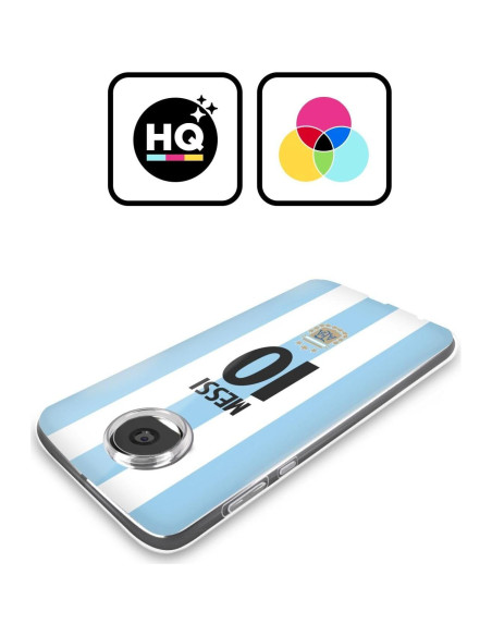 Funda de Gel Suave Head Case Argentina Lionel Messi Moto G 2023