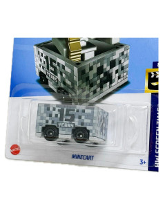 Hot Wheels Carro de Mina Minecraft 15 Años DieCast 100g