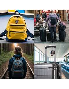 Etiqueta de Equipaje de Silicona LEGO Harry Potter Madam Hooch 2