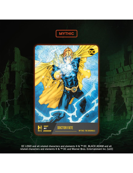 HRO DC Comics Caja de Inicio Premium 8 Paquetes Tarjetas NFT