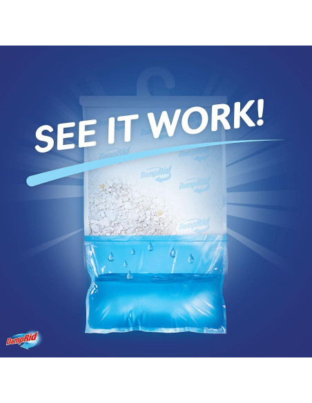 Absorbente de Humedad Colgante DampRid 436 g - Paquete de 6
