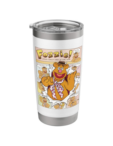 Vaso Térmico Disney Muppets Fozzie Bear 20 Oz Acero Inoxidable