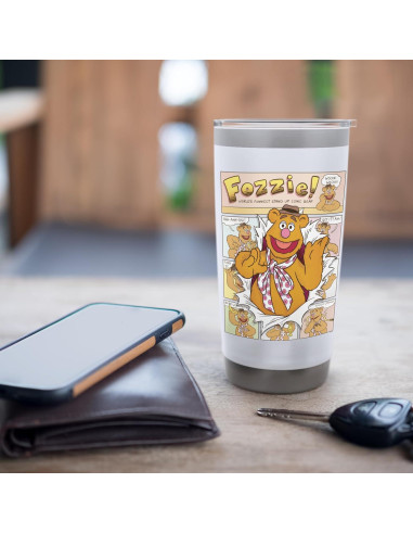 Vaso Térmico Disney Muppets Fozzie Bear 20 Oz Acero Inoxidable