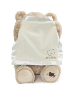 Oso de Peluche Animado Peek-A-Boo GUND 29.2 cm Beige 2