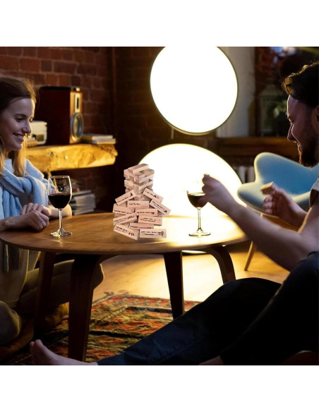 Juego de Torre de Bloques para Adultos - Torre de la Lujuria