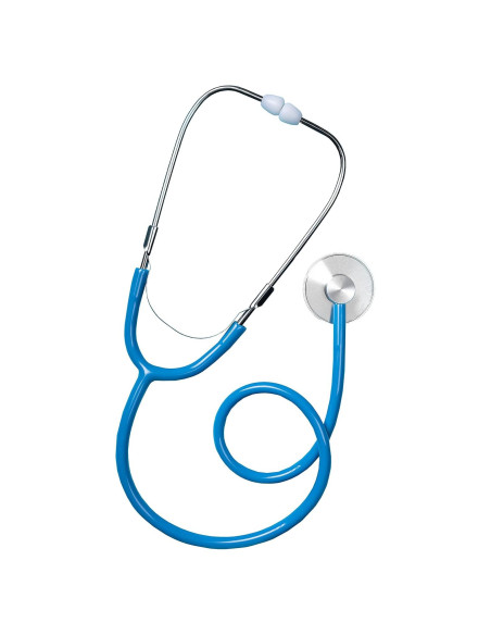 Estetoscopio de Juguete Skeleteen para Niños - 76 cm Azul