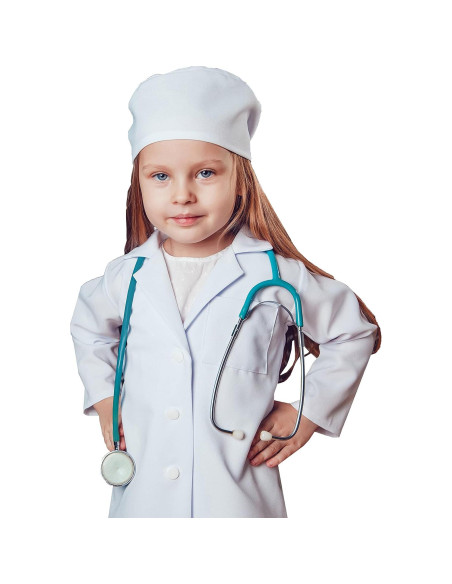 Estetoscopio de Juguete Skeleteen para Niños - 76 cm Azul