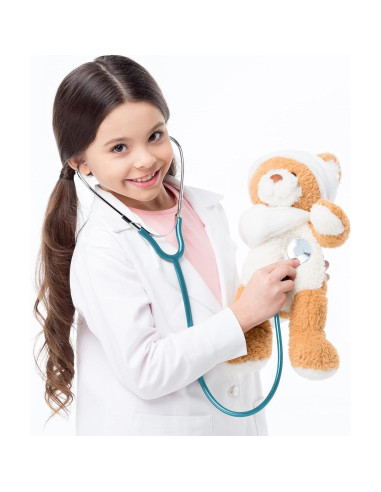 Estetoscopio de Juguete Skeleteen para Niños - 76 cm Azul