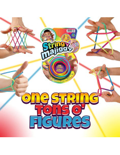 Juego de Cuerda Elástica para Gatos JA-RU - Paquete de 24 2