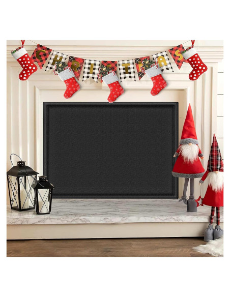 Manta bloqueadora de chimenea CADARA 91x71 cm, ahorro energía