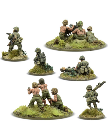 Grupo de Apoyo USMC Warlord Games Bolt Action 1/56