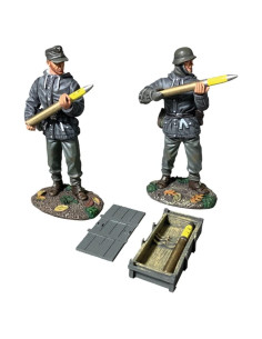 Figuras de Metal W. Britain Segunda Guerra Mundial Flak 88 mm