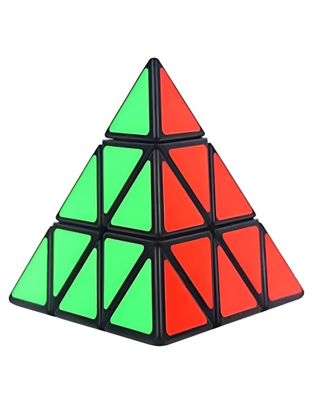 Cubo Mágico Pirámide 3x3 AHYUAN con Pegatina Negra