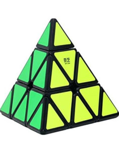 Cubo Mágico Pirámide 3x3 AHYUAN con Pegatina Negra 2