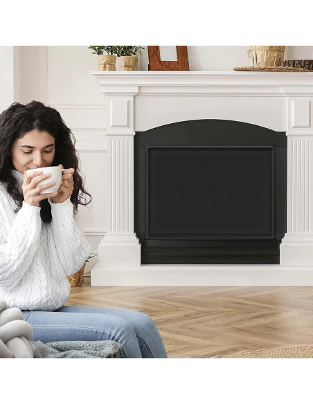 Manta bloqueadora de chimenea CADARA 91x71 cm, ahorro energía