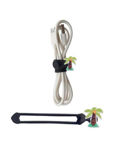 Correas de Silicona LABS LINE para Organizar Cables 10.8cm