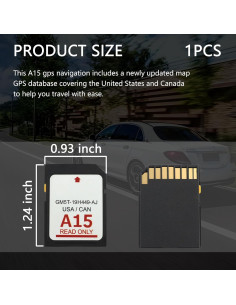 Tarjeta SD de Navegación GPS A15 Stacool para Ford y Lincoln 2