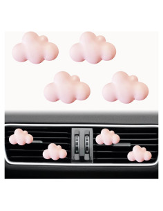 Ambientador de Coche Jowxsx - Clips de Perfume Mariposa 4 Pcs