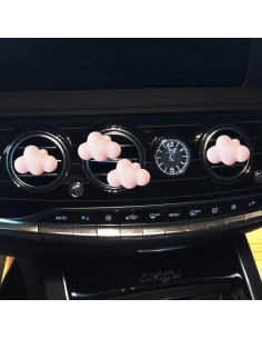 Ambientador de Coche Jowxsx - Clips de Perfume Mariposa 4 Pcs 2