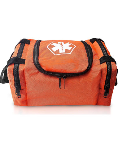 Bolsa de Trauma Médica ASA TECHMED Naranja 26.67x20.32x12.7 cm
