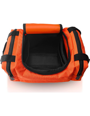 Bolsa de Trauma Médica ASA TECHMED Naranja 26.67x20.32x12.7 cm