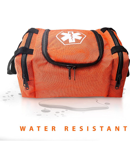 Bolsa de Trauma Médica ASA TECHMED Naranja 26.67x20.32x12.7 cm