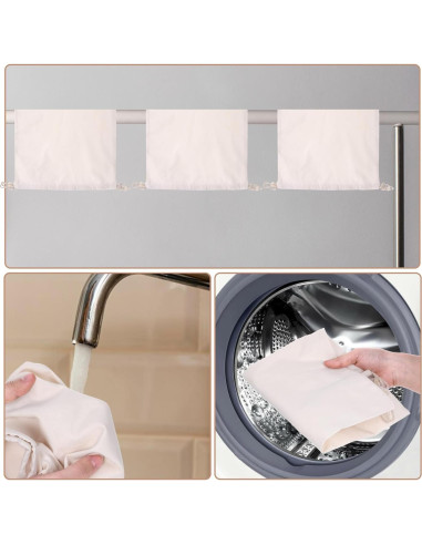 10 Bolsas de Algodón Reutilizables SynHHergyx 30x40 cm