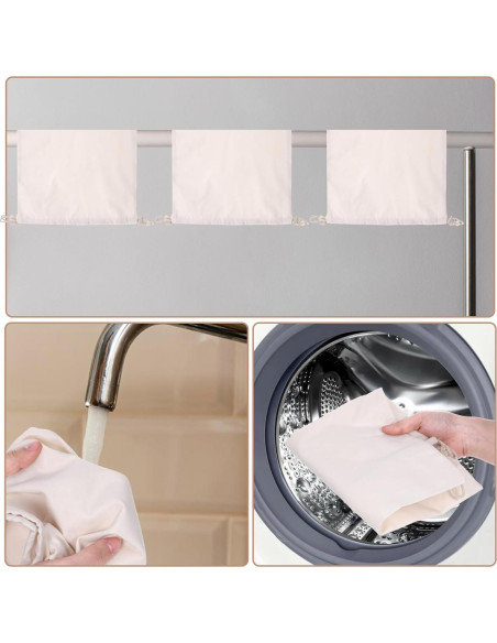 10 Bolsas de Algodón Reutilizables SynHHergyx 30x40 cm