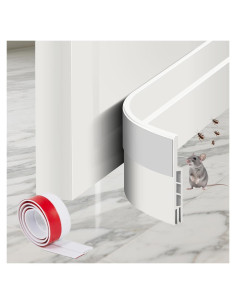 Tapón de Corrientes de Aire para Puerta WYCWYQDR 198cm Blanco