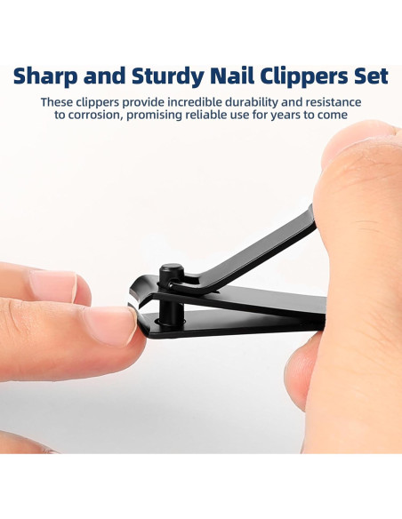 Juego de Cortauñas YMHB Ultra Afilados para Manos y Pies