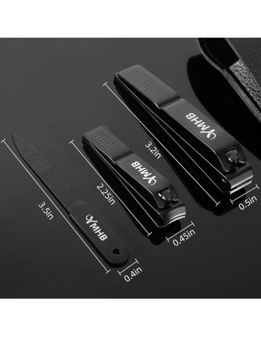 Juego de Cortauñas YMHB Ultra Afilados para Manos y Pies