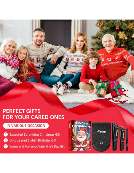 Juego de Cortauñas YMHB Ultra Afilados para Manos y Pies