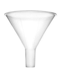 Embudo de Polvo EISCO 6.6 cm Plástico Resistente para Laboratorio