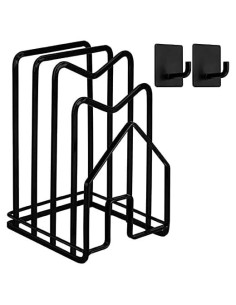 Soporte para Tabla de Cortar SUNFICON con Ganchos Inoxidable