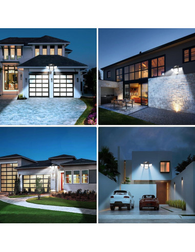 Luz Solar Exterior Adewalk 3000LM 4 Cabezas 188 LED IP65