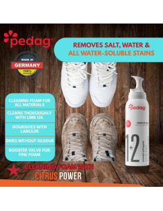 Kit de Limpieza de Zapatos Pedag 3.7oz - Limpiador Combi para Cuero y Suede 2